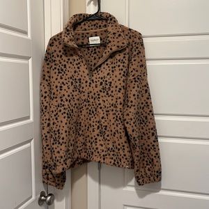 1/2 Zip Abercrombie and Fitch pullover. Soft AF collection.